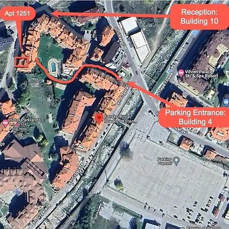 Royal Towers Thea Apartment, Modern Renovated Bathroom Apartmán Bansko